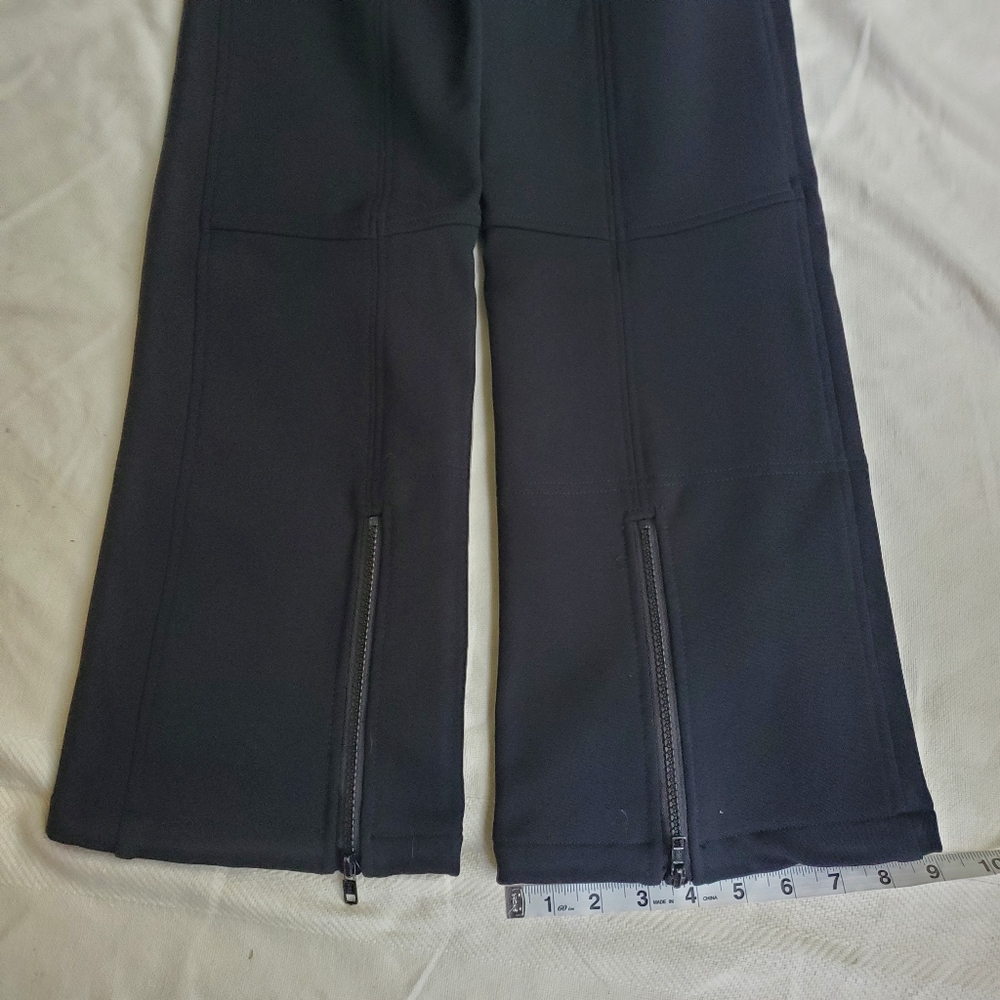 Vintage wool one piece ski pants bibs women's size 8 front & boot zip Austria - Picture 10 of 14